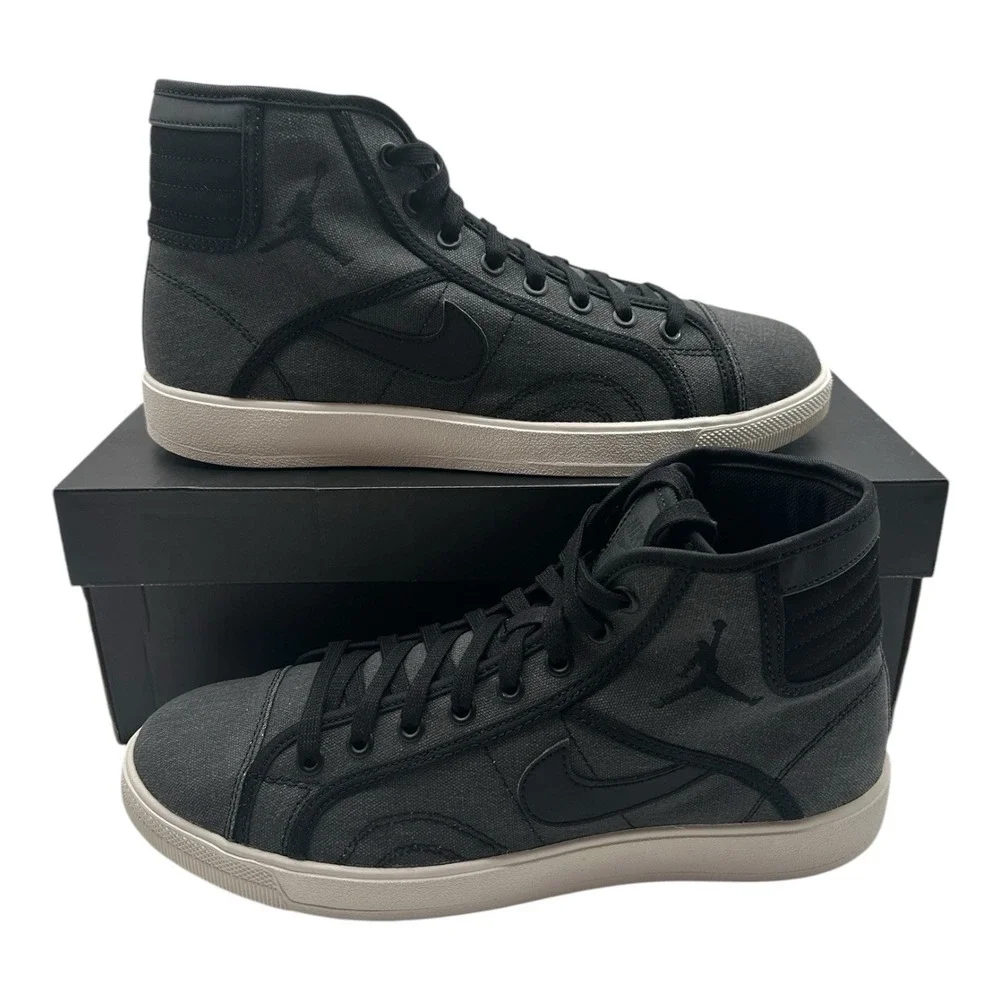 Air Jordan Sky High OG Shoes Mens 11.5 Black Sail Grey White Sneakers 819953-011
